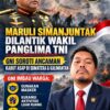 PRESIDEN PRABOWO LANTIK JENDERAL MARULI SIMANJUNTAK JADI WAKIL PANGLIMA TNI, GNI SOROTI ANCAMAN KABUT ASAP DI SUMATERA DAN KALIMANTAN