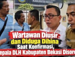 PROF DR SUTAN NASOMAL MEMINTA PRESIDEN RI PECAT DAN PENJARAKAN KADIS YANG MENGHALANGI TUGAS WARTAWAN