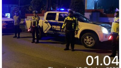 Cegah Geng Motor hingga Begal, Polres Langkat Gelar KRYD Dini Hari, Sejumlah Titik Strategis Disisir