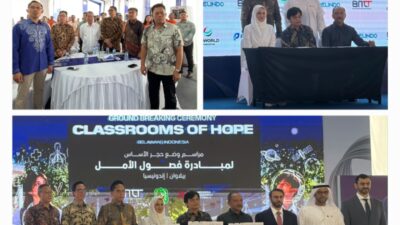 PELINDO,DP World Foundation, dan Pemkot Medan Berkolaborasi Bangun Sekolah untuk Anak-anak Belawan