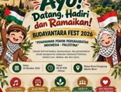 GAMIES Aceh Dukung Penuh Budayantara Fest 2026, Perkuat Solidaritas dan Harapan Kemerdekaan Palestina