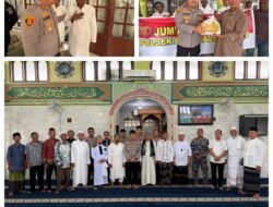 Jumat Keliling di Pangkalan Susu, Kapolres Langkat Serap Aspirasi Warga dan Salurkan Paket Sembako