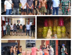 ‎GERAK SENYAP TENGAH MALAM! TIM QUICK RESPON KODAERAL I BONGKAR DUGAAN SINDIKAT GAS ELPIJI ILEGAL DI DELI SERDANG