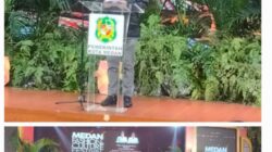 Kadis Pariwisata kota Medan Odie Anggia Batubara Resmi Menutup Medan Fashion Culture Festival 2026