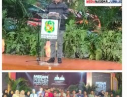 Kadis Pariwisata kota Medan Odie Anggia Batubara Resmi Menutup Medan Fashion Culture Festival 2026