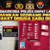 Satresnarkoba Polres Empat Lawang Ungkap Kasus Narkotika, Kapolres AKBP Abd Aziz Septiadi SH SIK MH Tegaskan Tak Ada Ruang bagi Peredaran Narkoba