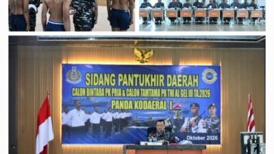 ‎KOMPETENSI JADI HARGA MATI, KODAERAL I TEGASKAN SELEKSI PRAJURIT TNI AL YANG TRANSPARAN DAN OBJEKTIF