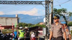 Utamakan Keselamatan Pelajar, Kapolres Bener Meriah Pimpin Pengaturan Lalu Lintas Pagi