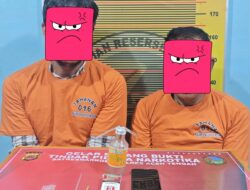 Lagi, Satresnarkoba Polres Aceh Tengah Ringkus 2 Pemasok Sabu Asal Medan
