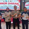 HUT ke-75 Humas Polri, Polda Sumut Tebar Kepedulian Lewat Aksi Donor Darah