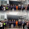 Rutan Tanjung Pura Kembali Gelar Senam Lansia Dipandu Peserta Magang, Dilanjutkan Pembagian Susu, Vitamin dan Cek Tensi bagi Warga Binaan Lansia