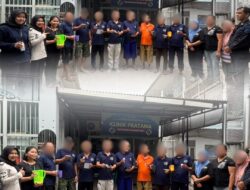 Rutan Tanjung Pura Kembali Gelar Senam Lansia Dipandu Peserta Magang, Dilanjutkan Pembagian Susu, Vitamin dan Cek Tensi bagi Warga Binaan Lansia