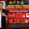Polres Empat Lawang Gerebek Rumah Terduga Pengedar Narkoba, Sabu dan Ganja Diamankan