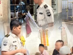 Rutan Kelas IIB Tanjung Pura Laksanakan Sosialisasi dan Pembagian Brosur Aspirasi kepada Warga Binaan di Setiap Blok Hunian
