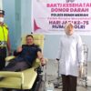 Sambut HUT Humas Polri ke-75, Si Humas Polres Bener Meriah Gelar Donor Darah