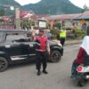 Cegah Kemacetan dan Utamakan Keselamatan Pengendara, Polres Bener Meriah Gelar Strong Point di Titik Rawan