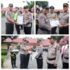 Kapolres Binjai Beri Penghargaan kepada 12 Personel dan Sertifikat Pelatihan kepada 8 Personel