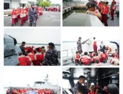 BELAJAR TAK HANYA DI KELAS, SISWA SD Al FITYAH BINJAI JELAJAHI WAWASAN KEMARITIMAN DI KRI TORANI