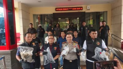 Polda Sumut Ungkap Penembakan di Tanjung Morawa, Dua Tersangka Diamankan