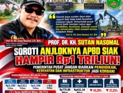 Prof Dr Sutan Nasomal Klaem Pemerintah Pusat Turut Bertanggungjawab Atas Anjloknya APBD Kabupaten Siak