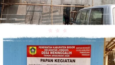 Kades Mamat Rahmat, ST Bergerak Cepat, Rehab Kantor Desa Weninggalih Demi Kenyamanan Masyarakat