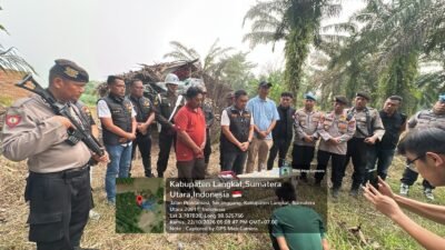 Kapolres Langkat Pimpin Operasi Sarang Narkoba di Secanggang, Satu Pria Diamankan