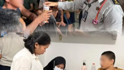Program Dokter Keliling(DARLING) Rutan Tanjung Pura Kembali Hadir Dokter Keliling,Turun Langsung ke Blok Hunian Layani Kesehatan dan Tindaklanjuti Keluhan Warga Binaan