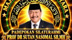 Prof Dr Sutan Nasomal Meminta Bapak Jenderal H.Prabowo Subianto Perintahkan Panglima TNI Kapolri Arahkan Jajaran Jumling