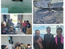 ‎SIGAP DI SELAT MALAKA, KODAERAL I KOORDINASIKAN EVAKUASI TIGA NELAYAN KORBAN TENGGELAMNYA KM EL RAYYAN