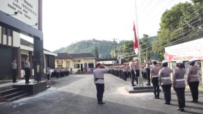Perkuat Persatuan dan Patriotisme, Polres Aceh Tengah Gelar Upacara Hari Sumpah Pemuda ke-98