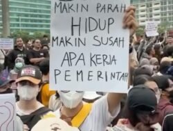 Prof DR Sutan Nasomal : Hidup Makin Susah Di Sampaikan Dalam Aksi Demo Itu Fakta