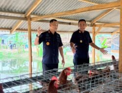 Kakanwil Ditjenpas Sumut Jalu Yuswa Panjang Laksanakan Kunjungan Kerja ke Lahan Ketahanan Pangan Rutan Tanjung Pura*