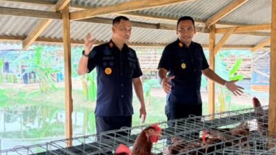 Kakanwil Ditjenpas Sumut Jalu Yuswa Panjang Laksanakan Kunjungan Kerja ke Lahan Ketahanan Pangan Rutan Tanjung Pura*