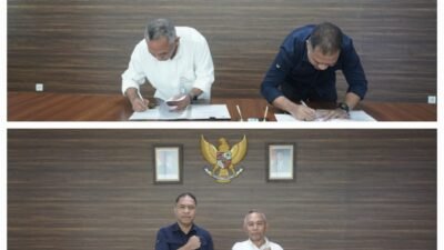 Sinergi Optimalisasi Aset Negara: KSOP Utama Belawan dan PELINDO Resmi Teken Perjanjian Tukar Menukar BMN