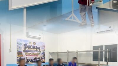 Hak Pendidikan Tetap Terpenuhi Warga Binaan Rutan Tanjung Pura Ikuti Program PKBM Paket A dengan Pengajar dari Peserta Magang