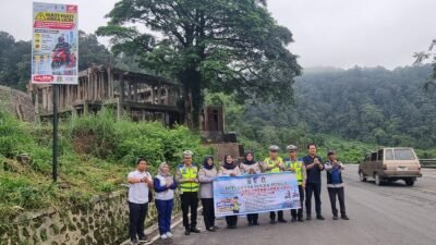 Polda Sumut Gencarkan Edukasi Keselamatan Berlalu Lintas di Tiga Lokasi dalam Operasi Patuh Toba 2026