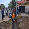 Pembangunan Drainase Jalan Merdeka Lhokseumawe dinilai Semrawut, Masyarakat Jadi Korban