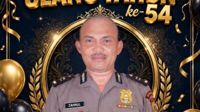 SEKJEN Redaksi BIDIK.CO.ID Ucapkan Selamat Ulang Tahun ke-54 untuk IPTU Zahrul, Kapolsek Wih Pesam Polres Bener Meriah
