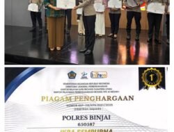 Kapolres Binjai Terima Penghargaan IKPA Sempurna Semester I 2026, Bukti Kinerja Anggaran Akuntabel