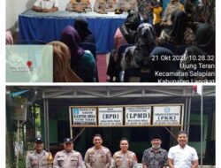 Perkuat Kedekatan dengan Warga, Polsek Salapian Gelar KUBAMAS dan Ajak Ibu-Ibu Jaga Kamtibmas