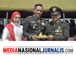 Semarak HUT ke-81 TNI, Kodim 0119/BM Tegaskan TNI Kuat Bersama Rakyat, Kapolres Beri Kejutan