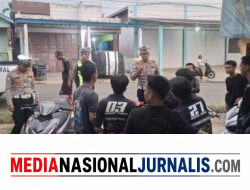 Patroli Sore, Satlantas Polres Empat Lawang Antisipasi Balap Liar dan Kenakalan Remaja